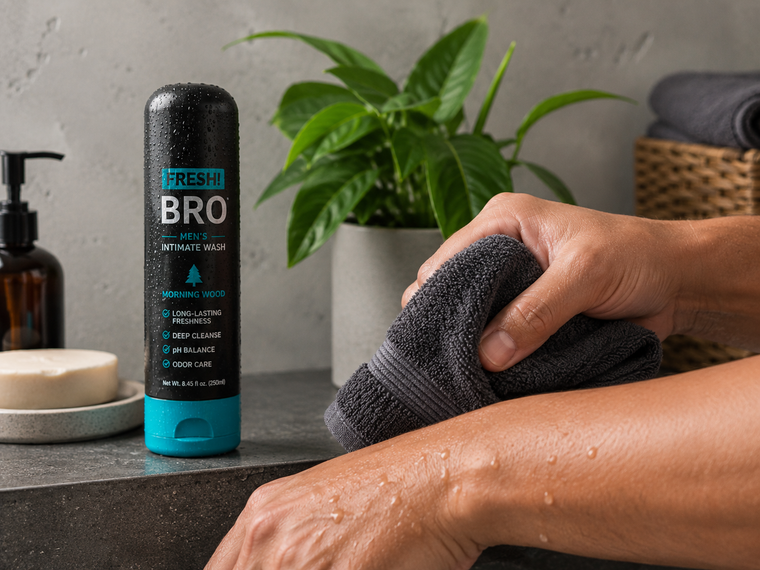 Rinse Fresh Bro thoroughly